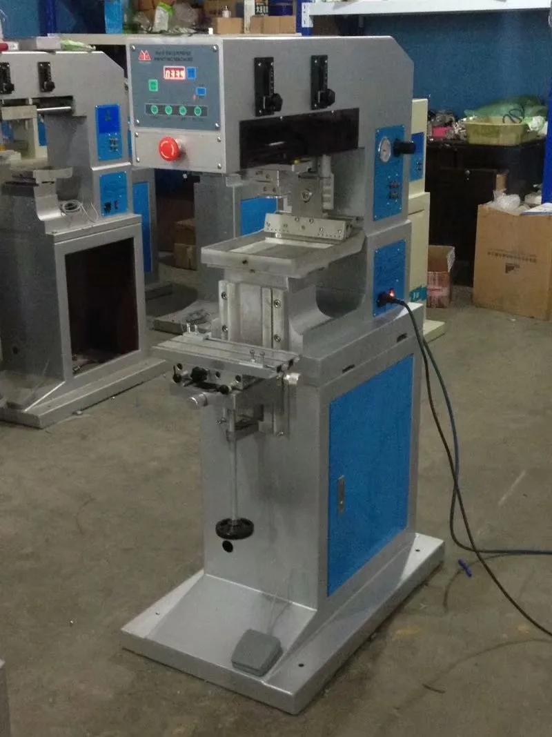 Large area precision print inkwell Hot selling logo tampografia pad printer  pad printing machine with Infrared counterpoint