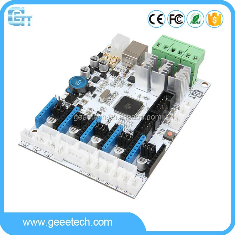 Geeetech New design 3d printer control board GT2560, mega2560+ramps1.4