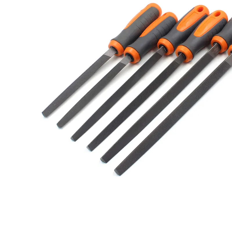 Wood Combine Rasp Bars Triangle Steel Files With Plastic Handle