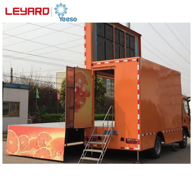 
high-end LED advertising Truck YES-V6S 