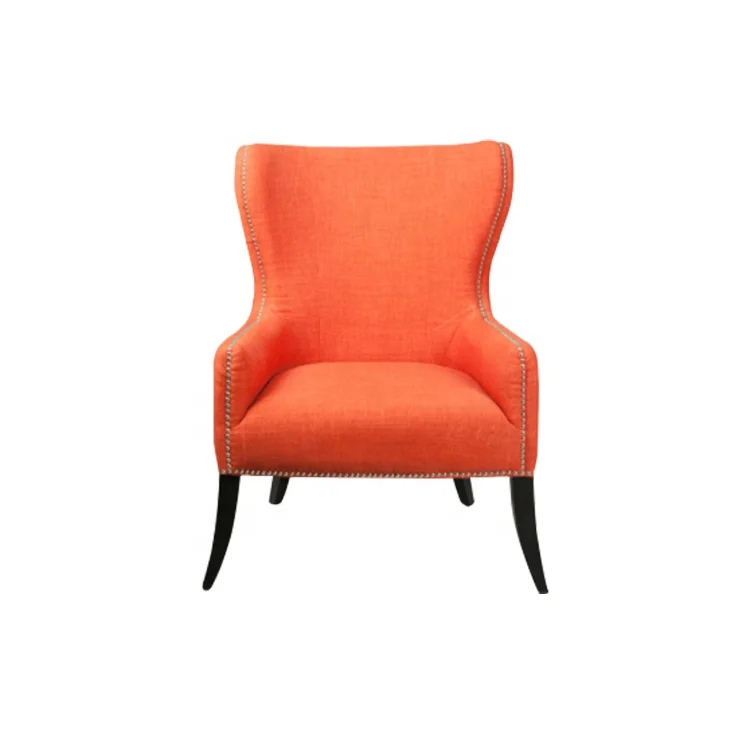 
Comfortable solid wood Modern High Back Wing Chairs 