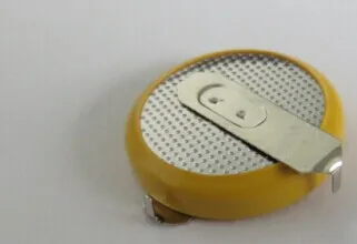 LIR2016 Li-Ion Type 3V Rechargeable Battery With Solder Tabs / Pins