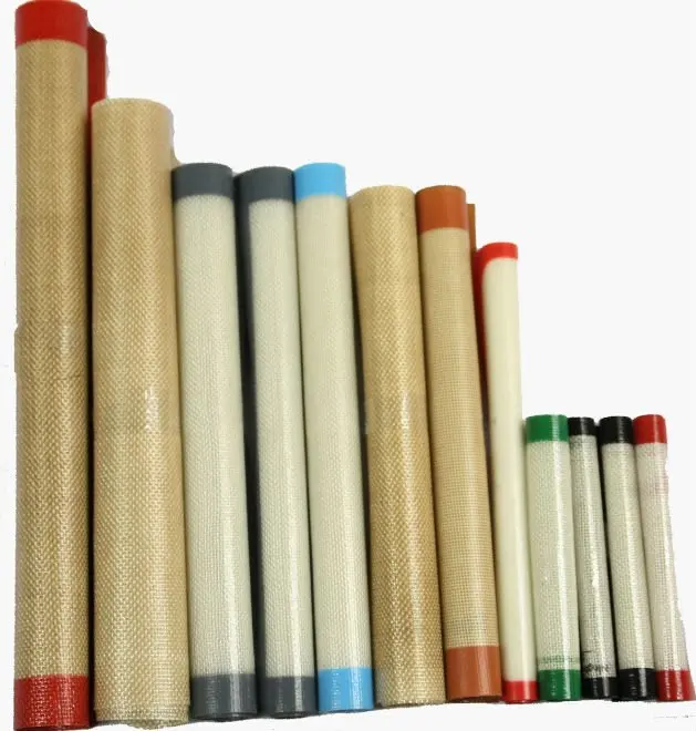 NINGBO TIANTA PTFE Coated Fiberglass Adhesive Tape with Release Sheet