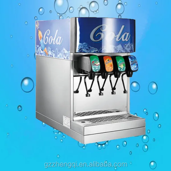 Hot sales cola fountain post mix machines ZQK-4X