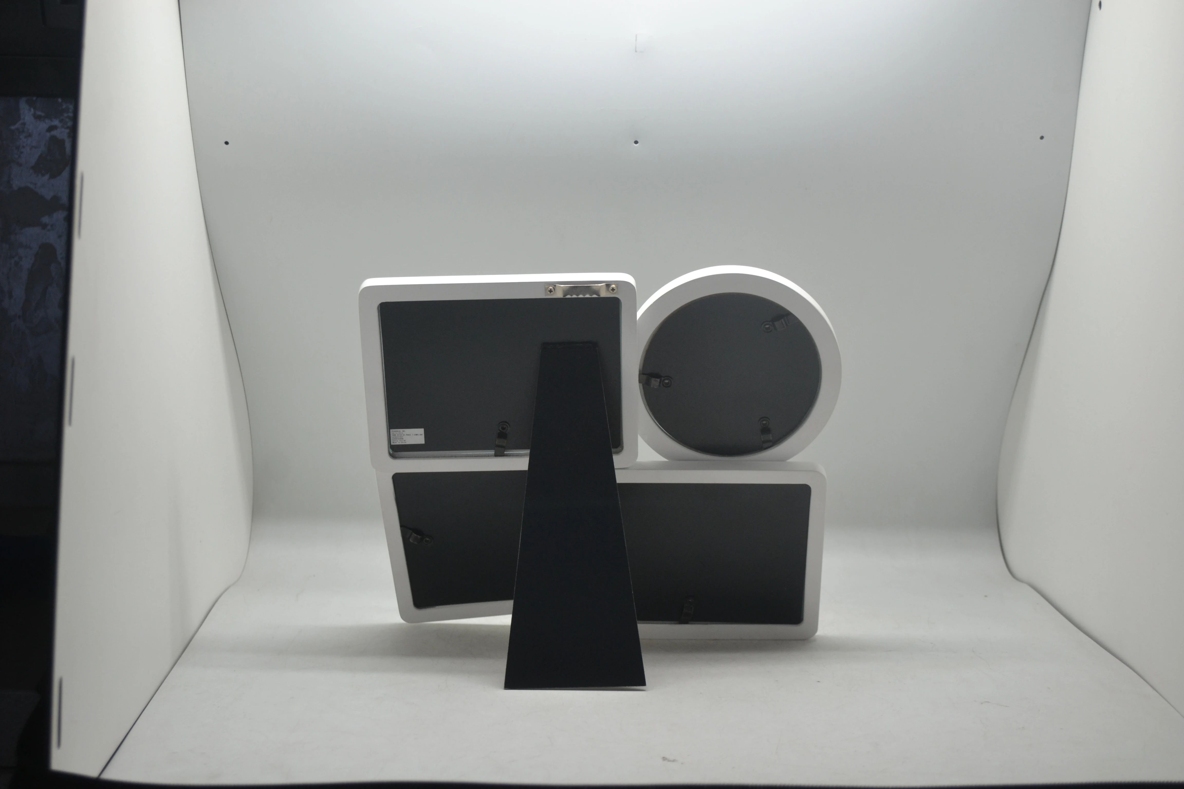 House Popular Hot Item For Family Decor Wooden Frame Lovely Baby Photo Handprint Kit Footprint Frame