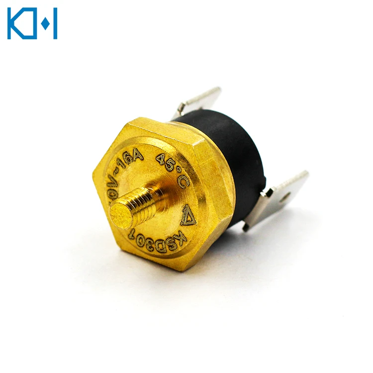 
Thermostat KSD301 M4 Thermal Switch ROHS Motorcycle Bimetal Thermal Fuse 50C 