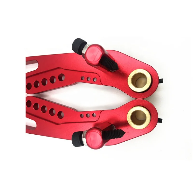 Заготовка Алюминиевая CNC обработанная правая и левая ножная педаль для карт