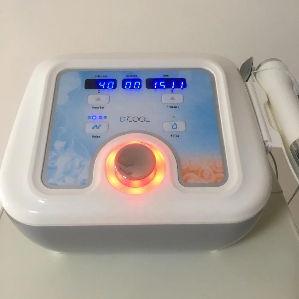 D Cool Portable Skin Cooling+Heating Face Lifting machine/ cryotherapy facial machine