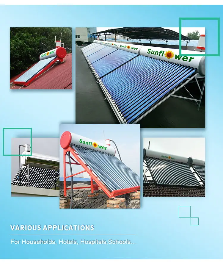 SFD47245818 240L Solar Water Heater With Copper Coil For Pressure Fresh Hot Water Shower Bath With High Quality Economic Price