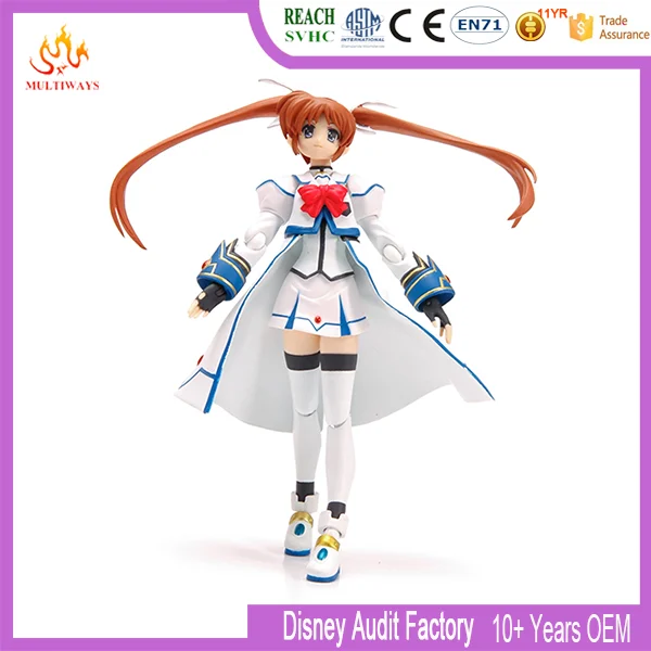 Hot Sexy Japanese Girl Plastic Cartoon Japanese Girl in Uniform for Collection