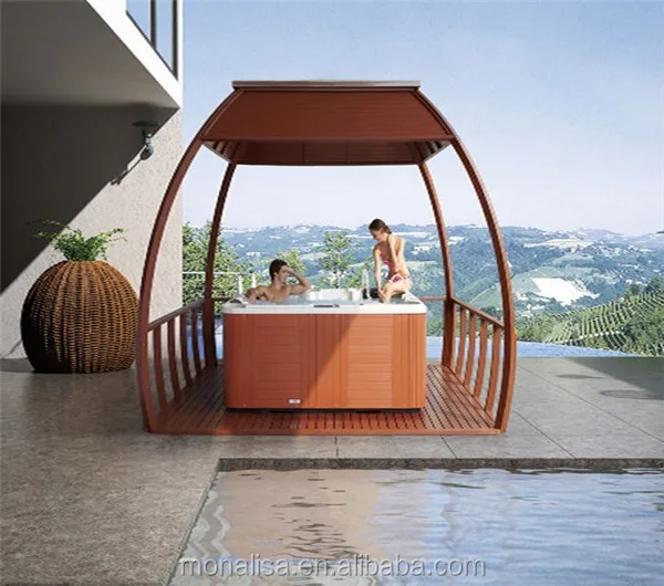 Freestanding Outdoor Spa Tub/ Hydrotherapy Whirlpool Hot Tub Pool M-3367