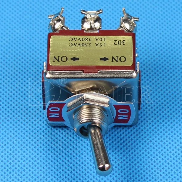 KN-302 ON-ON 2-Way Toggle Switch 3PDT 220V Toggle Switch