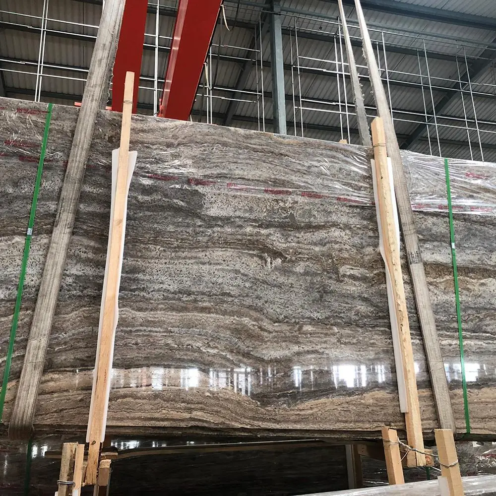 Centurymosaic Wholesale Customized Grey Wall Mosaic Showroom Panel Floor Marble Tile