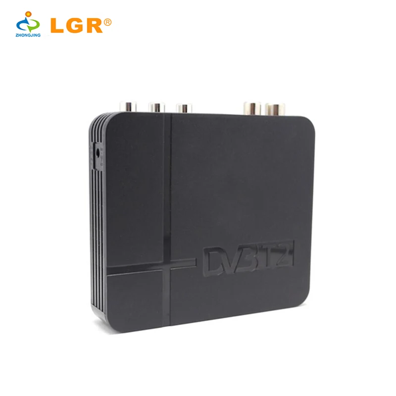 FTA dvb t2 со светодиодным дисплеем DC 12v USB цифровой наземный приемник dvb-t2
