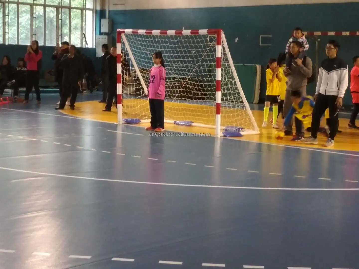 AirGoal Sports training equipment, inflatable soccer dummy, handball dummy