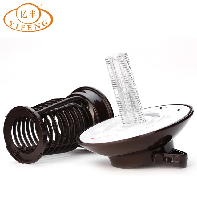 Outdoor and Indoor solar mosquito killer lamp ABS UV Led Tube Light Pest Trap Lamp electric insect killer lamp