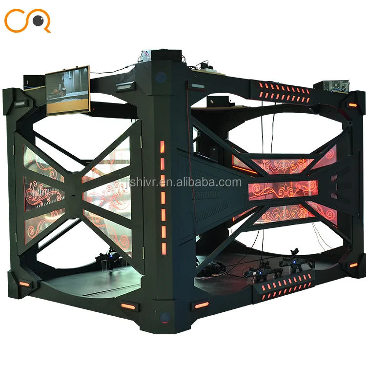 New vr Multiplayer space shooting vr simulator