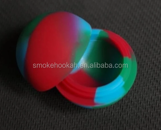 wholesale Containers Silicone Jars Container Silicone Contianer With Stainless Steel Dabber Tool Kit