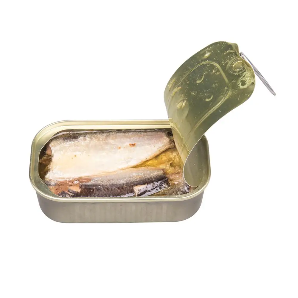 cheap sardine canned fish  in oil 125gX50tins