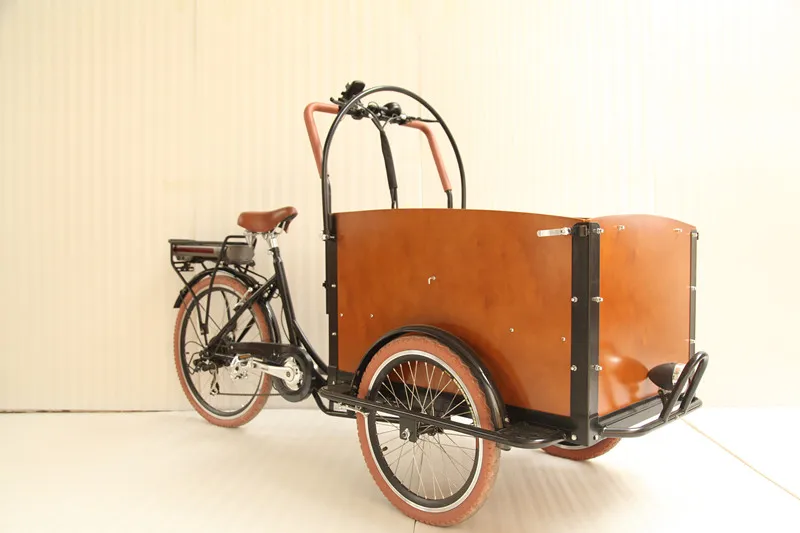 Europe three wheel tricycle cargo bike with heavy loading 200KG