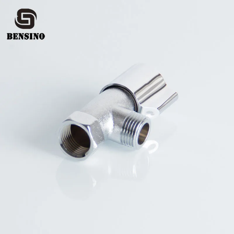 chrome finish two way zinc alloy handle water inlet angle valve