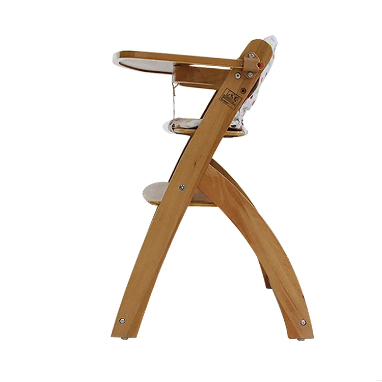 
Factory Support Custom Infant Feeding Wooden Baby High chair 