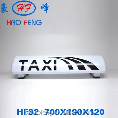 HF32 taxi top light trivision signs changzhou haofeng LED lighting