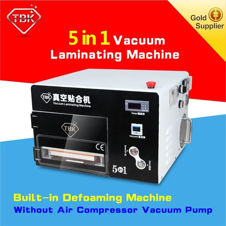 Ly 897 оса ламинатор, вакуумный оса ламинирование машина со встроенным в воздушный компрессор, defoam машина, для 9 дюймов