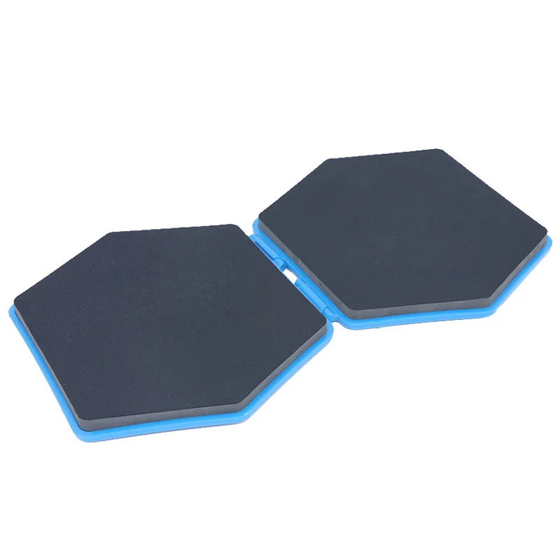 High Quality EVA ABS abdominal Core Sliding exercise Hexagon Diamond Spliced Exercise Gliding Slider Discs