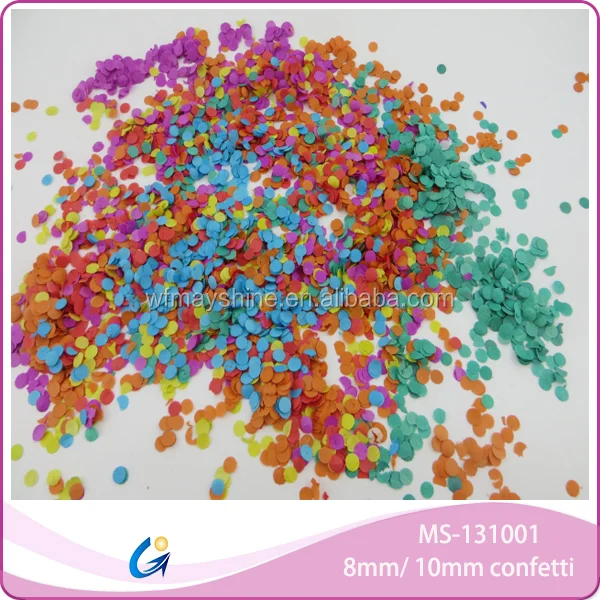 Wedding Favors 1cm Round Confetti for Poppers