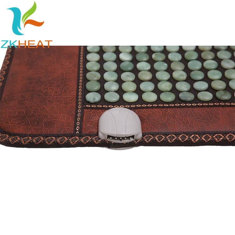 Far infrar heat therapi heal jade mat hot stone massage set
