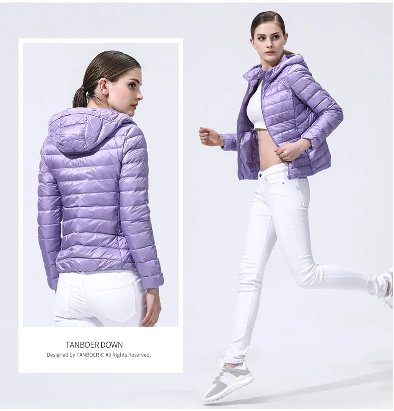 black girls down-filled pink waterproof coat red light weight winter jacket