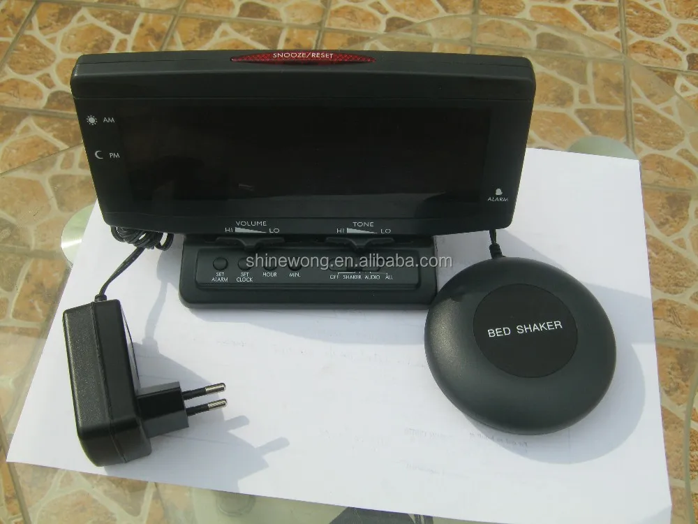 Vibrating alarm clock SW-902/ elderly alarm clock