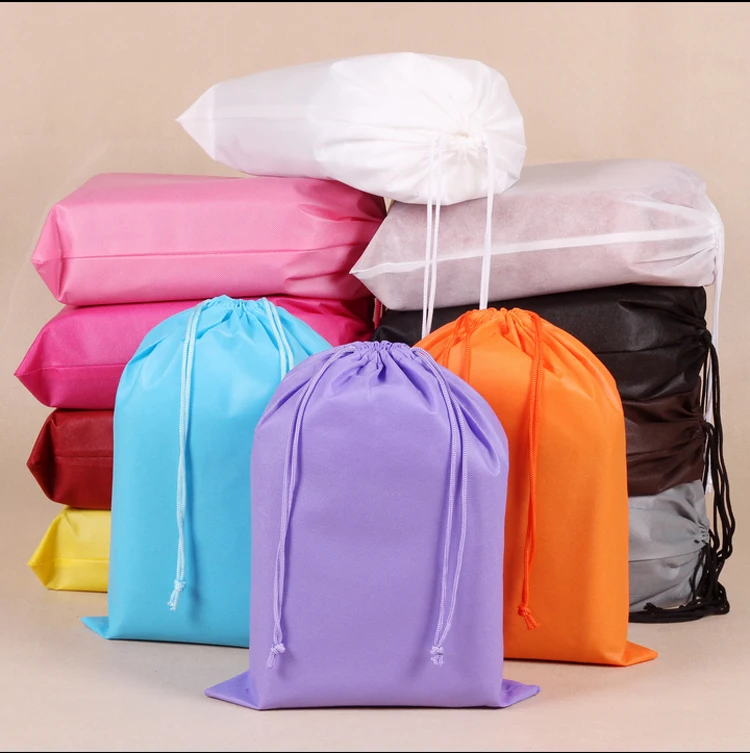 China High Quality Custom Printed nonwoven drawstring bag