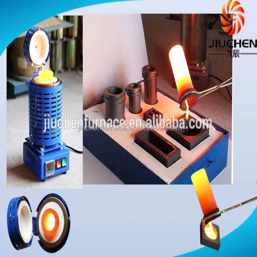 JC Mini Aluminum Melting Furnaces Electric Crucible Furnace
