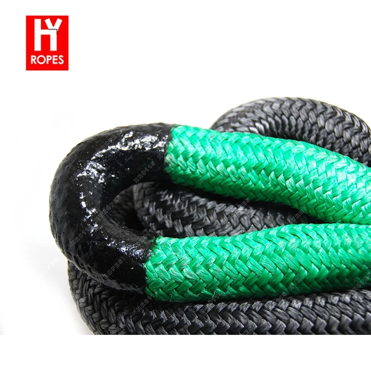 Спасательный трос для транспортного средства, двойной плетеный нейлоновый трос