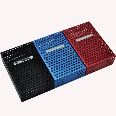 Fancy Hollowed- Out Style Metal Pack Cover Cigarette Case Cigarette Box