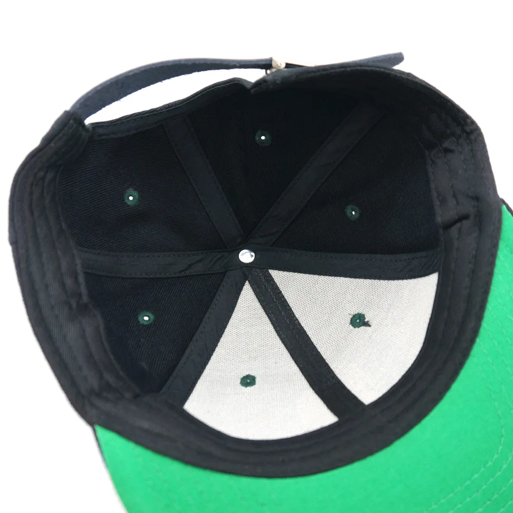 
OEM Custom LED Light Hip Hop Hat Flat Visor Snapback Cap for Children 