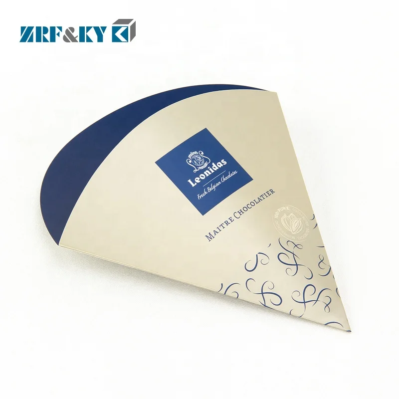 Custom Sweet Candy Chocolate Ice Cream Cone Paper Packaging Boxes