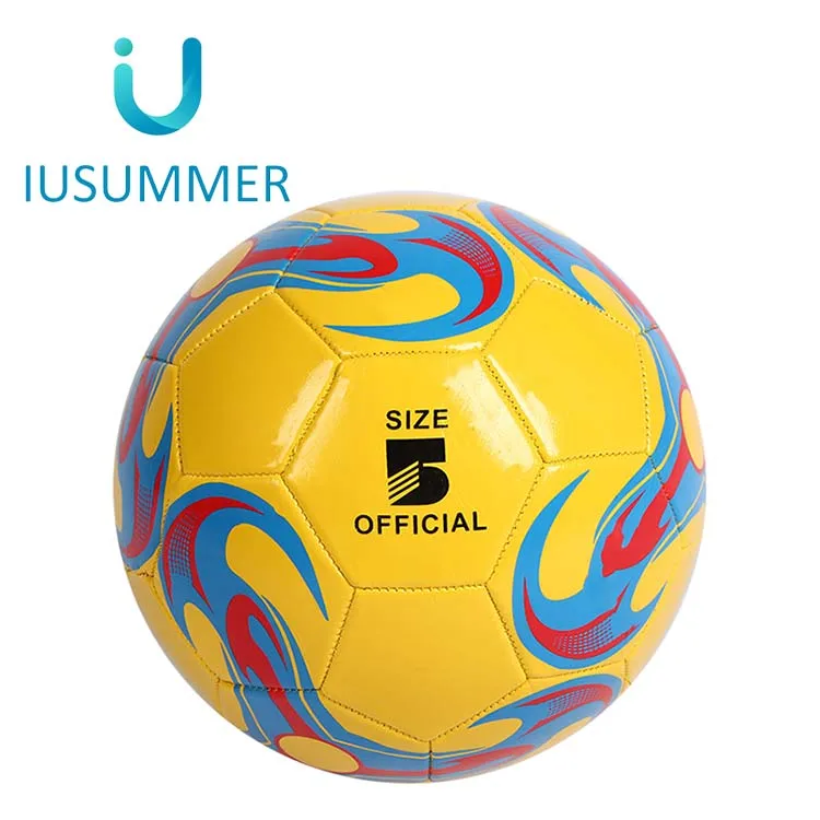
China Factory Customize Soccer Ball Pvc Deflated Soccer Balls Wholesale 