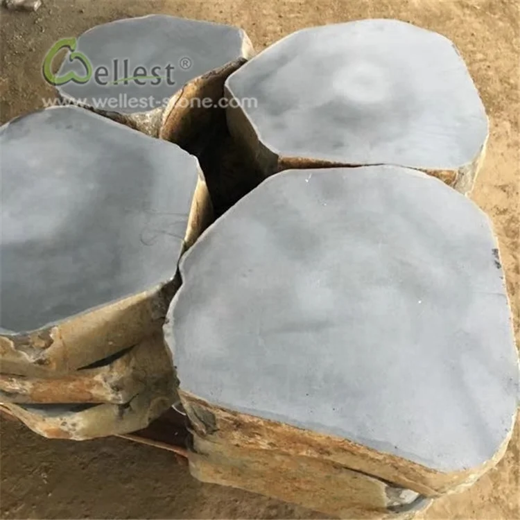 Random Shape Basalt Stepping Stone for Garden Landscaping