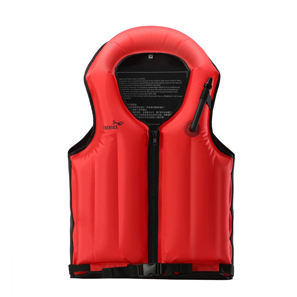 
Custom fishing equipment life Jacket adult and kids marine swim anti-drowning inflatable life vest 