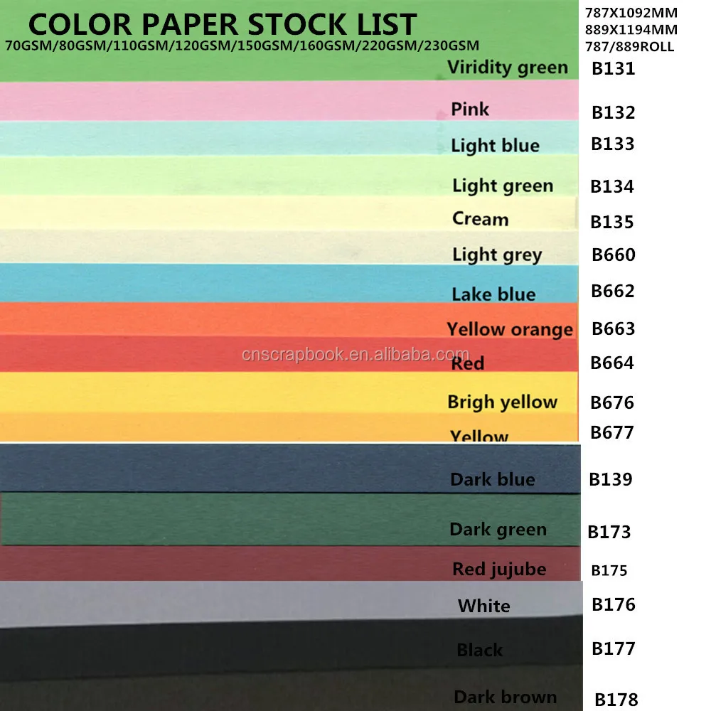 
different thick colors paper notebook paper 