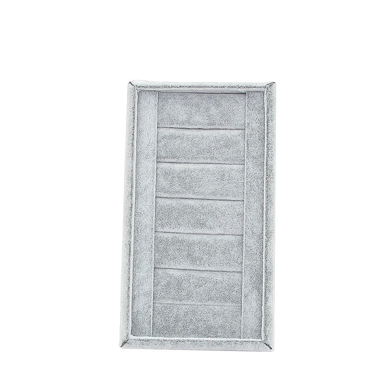 Suede ring rack bracelet display rack earrings display board storage box jewelry display props wholesale