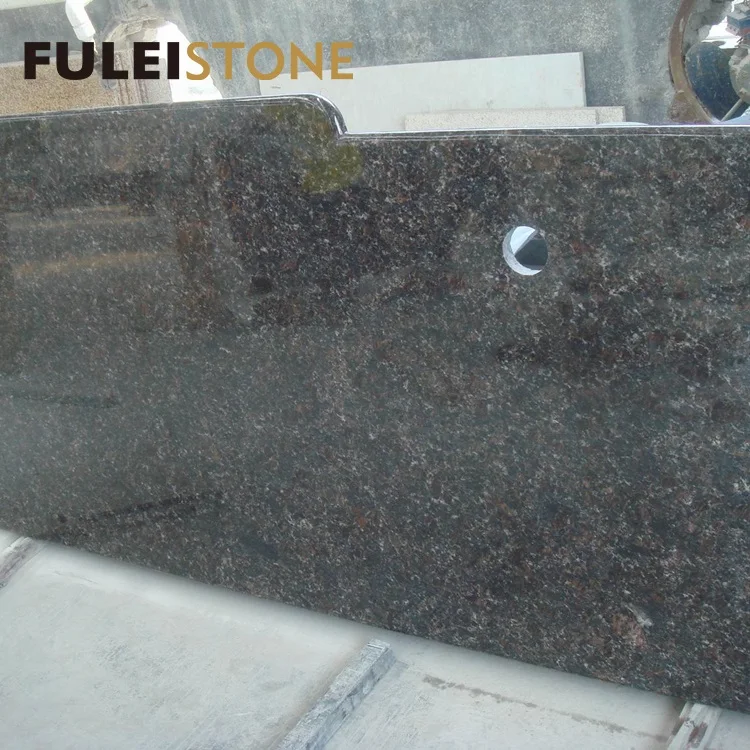
Tan brown raw indian granite slab price for kitchen countertop 