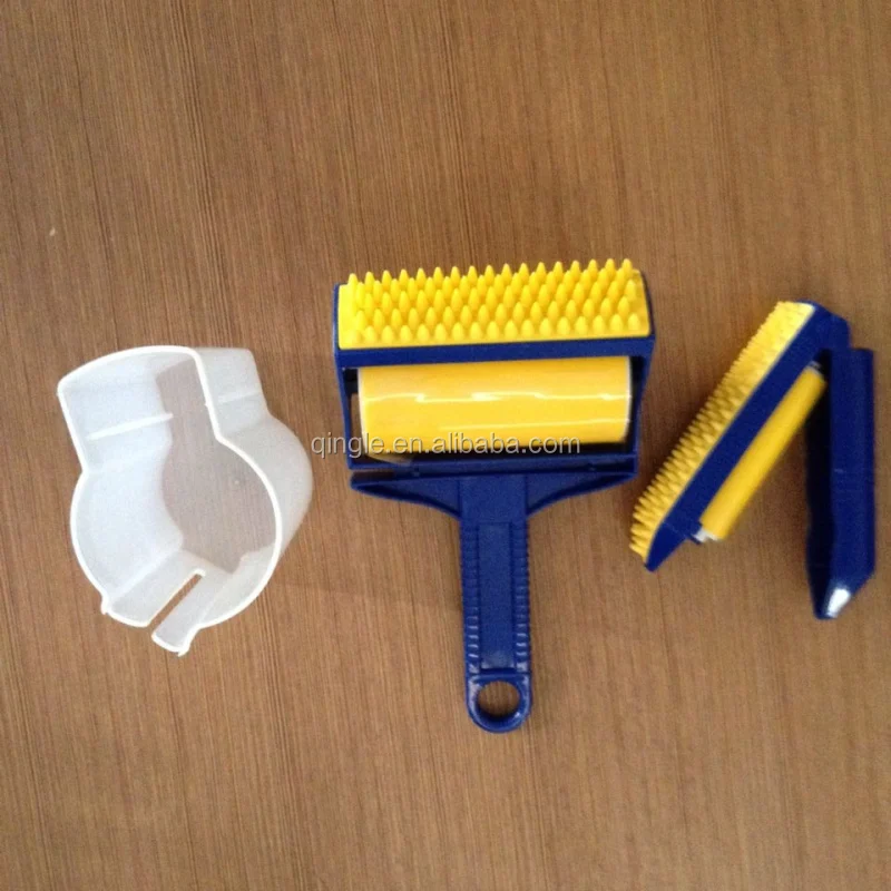 2 шт., Многоразовые липкие ролики с пластиковой ручкой