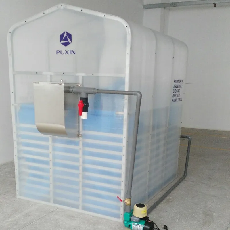 
Small Complete Biogas Plant Biodigester with All Necessary Components 