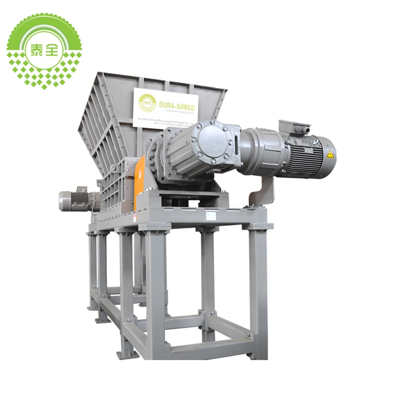 Shredder Durable in use tire waste crushing equipment Waste Car tire Scrap rubber Crusher Machine