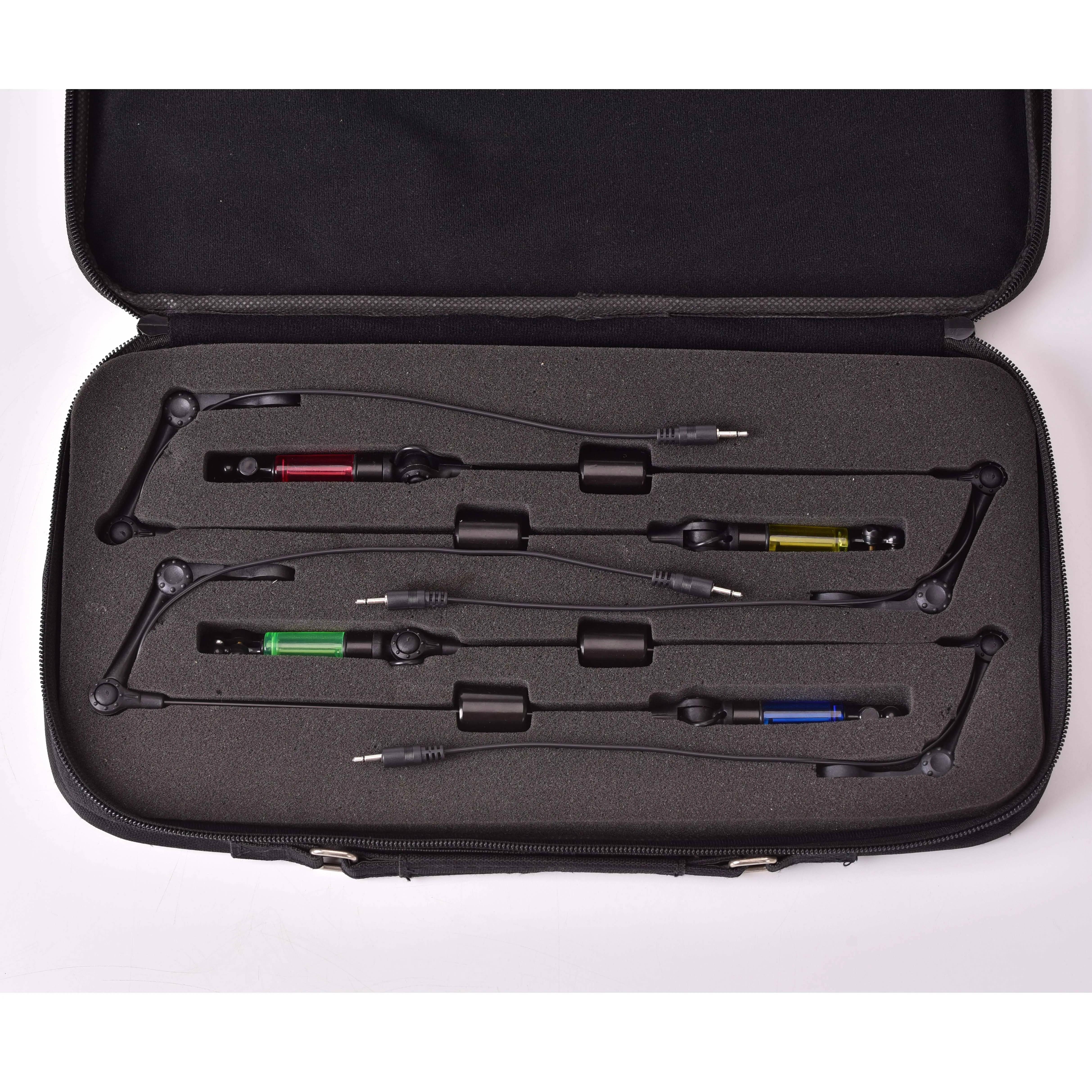 Cheap four color head fishing bite alarm connector swing device fishing swinger