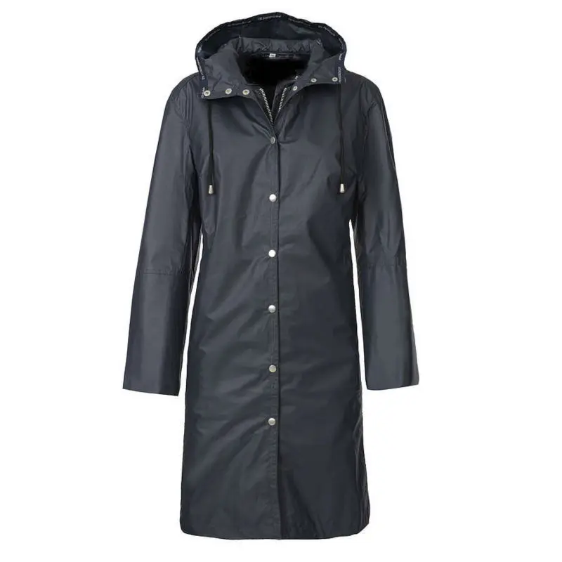 Длинный мужской модный водонепроницаемый дождевик